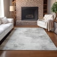 thumbnail image 1 of Addison Rugs Chantille Indoor/Outdoor Transitional Abstract Silver Washable Rectangle Rug, 2'6" x 3'10", 1 of 6