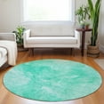 thumbnail image 1 of Addison Rugs Chantille Indoor/Outdoor Transitional Modern Teal Washable Round Rug, 8' x 8', 1 of 6