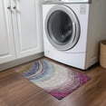 thumbnail image 1 of Addison Rugs Chantille Indoor/Outdoor Transitional Waves Beige Washable Rectangle Rug, 1'8" x 2'6", 1 of 6