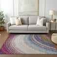 thumbnail image 1 of Addison Rugs Chantille Indoor/Outdoor Transitional Waves Beige Washable Rectangle Rug, 10' x 14', 1 of 6
