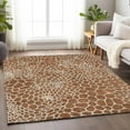 thumbnail image 1 of Addison Rugs Chantille Indoor/Outdoor Transitional Geometric Paprika Washable Rectangle Rug, 9' x 12', 1 of 6