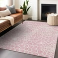 thumbnail image 1 of Addison Rugs Chantille Indoor/Outdoor Transitional Geometric Pink Washable Rectangle Rug, 5' x 7'6", 1 of 6