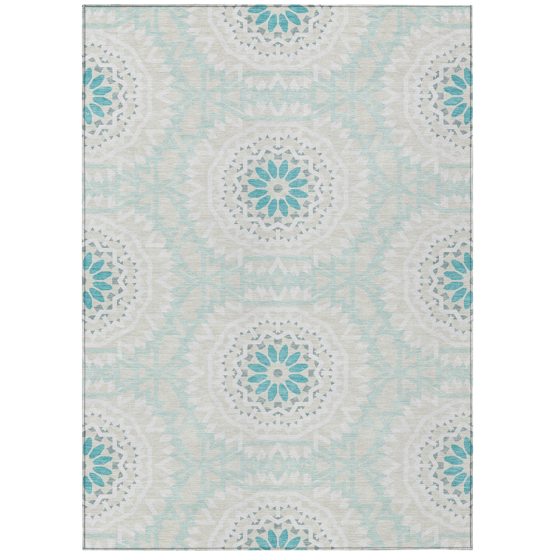 Addison Rugs Machine Washable Indoor/ Outdoor Chantille Boho Global Rug ...