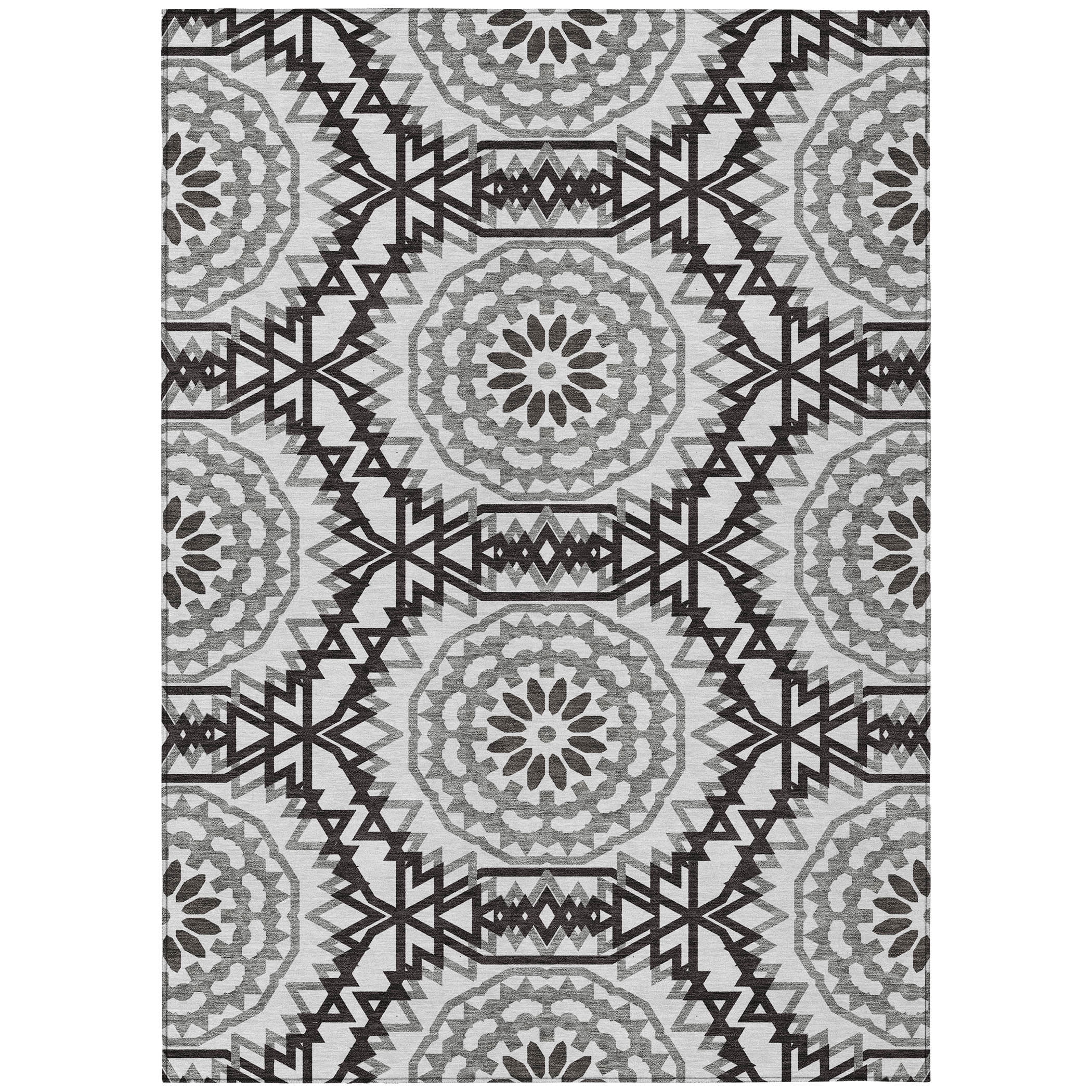 Addison Rugs Machine Washable Indoor/ Outdoor Chantille Boho Global Rug ...