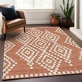 thumbnail image 1 of Addison Rugs Chantille Indoor/Outdoor Transitional Diamonds Salmon Washable Rectangle Rug, 10' x 14', 1 of 6