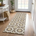 thumbnail image 1 of Addison Rugs Chantille Indoor/Outdoor Transitional Spiral Chocolate Washable Runner Rug, 2'3" x 7'6", 1 of 6