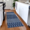 thumbnail image 1 of Addison Rugs Chantille Indoor/Outdoor Transitional Boho Navy Washable Runner Rug, 2'3" x 7'6", 1 of 6