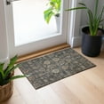 thumbnail image 1 of Addison Rugs Chantille Indoor/Outdoor Traditional Oriental Gray Washable Rectangle Rug, 1'8" x 2'6", 1 of 6