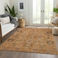 thumbnail image 1 of Addison Rugs Chantille Indoor/Outdoor Traditional Oriental Terracotta Washable Rectangle Rug, 5' x 7'6", 1 of 6