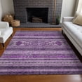 thumbnail image 1 of Addison Rugs Chantille Indoor/Outdoor Transitional Southwest Purple Washable Rectangle Rug, 8' x 10', 1 of 6