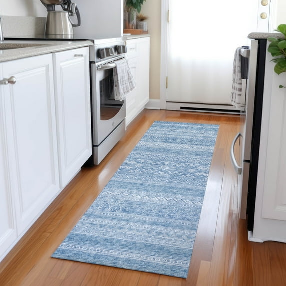 Addison Rugs Chantille Indoor/Outdoor Transitional Southwest Sky Washable Runner Rug, 2'3" x 7'6"