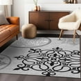 thumbnail image 1 of Addison Rugs Chantille Indoor/Outdoor Transitional Scrolls Gray Washable Rectangle Rug, 9' x 12', 1 of 6
