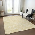 thumbnail image 1 of Addison Rugs Chantille Indoor/Outdoor Transitional Floral Honey Washable Rectangle Rug, 3' x 5', 1 of 6