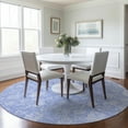 thumbnail image 1 of Addison Rugs Chantille Indoor/Outdoor Transitional Floral Sky Washable Round Rug, 8' x 8', 1 of 6