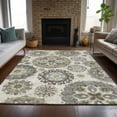 thumbnail image 1 of Addison Rugs Chantille Indoor/Outdoor Transitional Kaleidoscope Beige Washable Rectangle Rug, 3' x 5', 1 of 6
