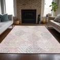 thumbnail image 1 of Addison Rugs Chantille Indoor/Outdoor Transitional Floral Pink Washable Rectangle Rug, 3' x 5', 1 of 6