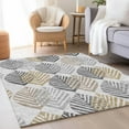 thumbnail image 1 of Addison Rugs Chantille Indoor/Outdoor Transitional Floral Silver Washable Rectangle Rug, 10' x 14', 1 of 6