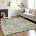 thumbnail image 1 of Addison Rugs Chantille Indoor/Outdoor Transitional Floral Taupe Washable Rectangle Rug, 2'6" x 3'10", 1 of 6