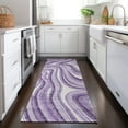 thumbnail image 1 of Addison Rugs Chantille Indoor/Outdoor Transitional Swirls Lavender Washable Runner Rug, 2'3" x 7'6", 1 of 6