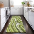 thumbnail image 1 of Addison Rugs Chantille Indoor/Outdoor Transitional Swirls Lime Washable Runner Rug, 2'3" x 7'6", 1 of 6