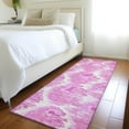thumbnail image 1 of Addison Rugs Chantille Indoor/Outdoor Transitional Diamond Pink Washable Runner Rug, 2'3" x 7'6", 1 of 6