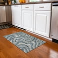 thumbnail image 1 of Addison Rugs Chantille Indoor/Outdoor Transitional Swirls Teal Washable Rectangle Rug, 1'8" x 2'6", 1 of 6