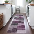 thumbnail image 1 of Addison Rugs Chantille Indoor/Outdoor Transitional Geometric Merlot Washable Runner Rug, 2'3" x 7'6", 1 of 6