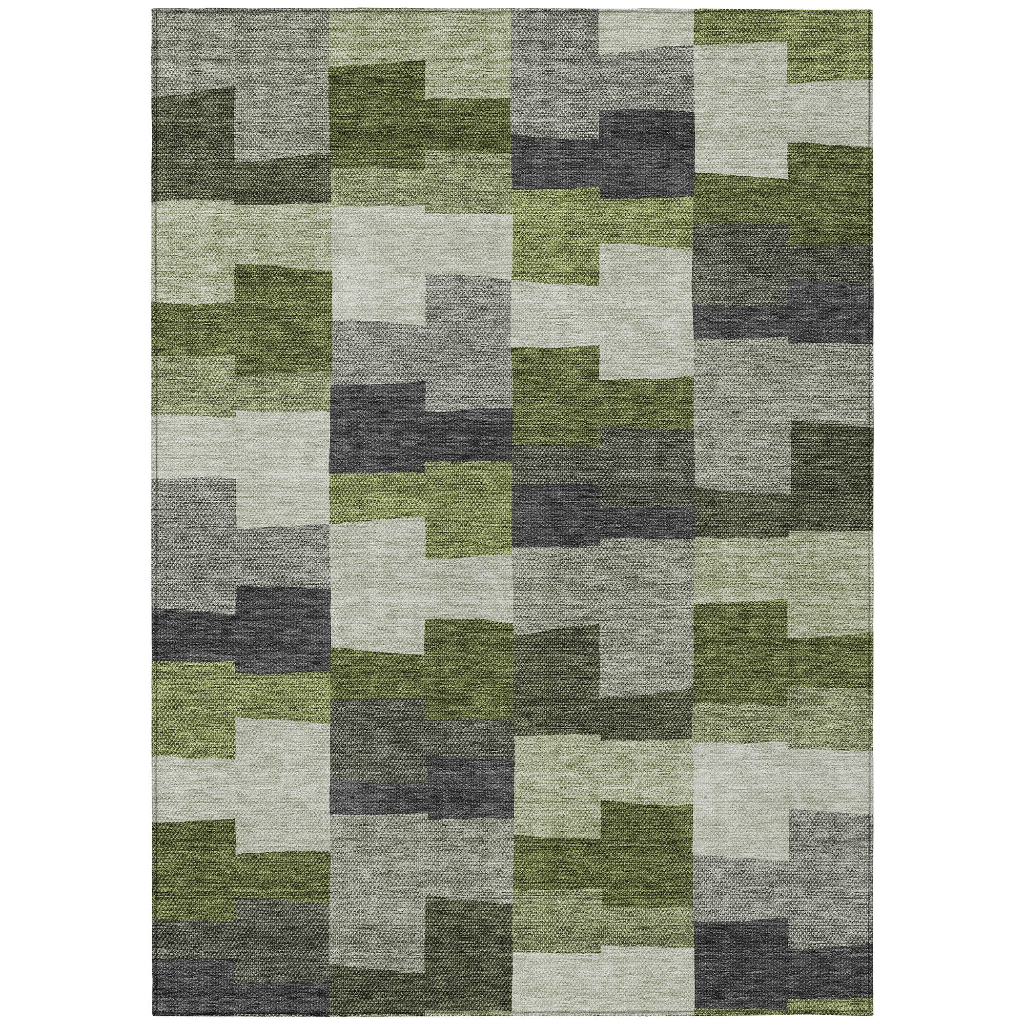 Addison Rugs Machine Washable Indoor/ Outdoor Chantille Contemporary ...