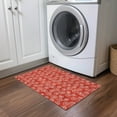 thumbnail image 1 of Addison Rugs Chantille Indoor/Outdoor Transitional Circles Red Washable Rectangle Rug, 1'8" x 2'6", 1 of 6