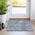 thumbnail image 1 of Addison Rugs Chantille Indoor/Outdoor Transitional Modern Blue Washable Rectangle Rug, 1'8" x 2'6", 1 of 6