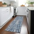 thumbnail image 1 of Addison Rugs Chantille Indoor/Outdoor Transitional Modern Blue Washable Runner Rug, 2'3" x 7'6", 1 of 6