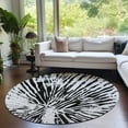 thumbnail image 1 of Addison Rugs Chantille Indoor/Outdoor Transitional Modern Ivory Washable Round Rug, 8' x 8', 1 of 6