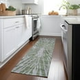 thumbnail image 1 of Addison Rugs Chantille Indoor/Outdoor Transitional Modern Olive Washable Runner Rug, 2'3" x 7'6", 1 of 6