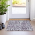 thumbnail image 1 of Addison Rugs Chantille Indoor/Outdoor Transitional Modern Purple Washable Rectangle Rug, 1'8" x 2'6", 1 of 6
