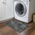 thumbnail image 1 of Addison Rugs Chantille Indoor/Outdoor Transitional Lines Charcoal Washable Rectangle Rug, 1'8" x 2'6", 1 of 6
