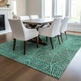 thumbnail image 1 of Addison Rugs Chantille Indoor/Outdoor Transitional Diamond Teal Washable Rectangle Rug, 2'6" x 3'10", 1 of 6