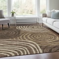thumbnail image 1 of Addison Rugs Chantille Indoor/Outdoor Transitional Swirls Fudge Washable Rectangle Rug, 2'6" x 3'10", 1 of 6