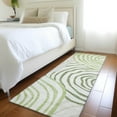 thumbnail image 1 of Addison Rugs Chantille Indoor/Outdoor Transitional Swirls Green Washable Runner Rug, 2'3" x 7'6", 1 of 6
