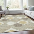 thumbnail image 1 of Addison Rugs Chantille Indoor/Outdoor Transitional Mid-century Modern Beige Washable Rectangle Rug, 9' x 12', 1 of 6
