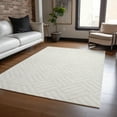 thumbnail image 1 of Addison Rugs Chantille Indoor/Outdoor Transitional Squares Ivory Washable Rectangle Rug, 2'6" x 3'10", 1 of 5