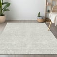 thumbnail image 1 of Addison Rugs Chantille Indoor/Outdoor Transitional Lines Ivory Washable Rectangle Rug, 5' x 7'6", 1 of 6