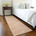 thumbnail image 1 of Addison Rugs Chantille Indoor/Outdoor Transitional Lines Orange Washable Runner Rug, 2'3" x 7'6", 1 of 6