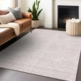 thumbnail image 1 of Addison Rugs Chantille Indoor/Outdoor Transitional Lines Pink Washable Rectangle Rug, 9' x 12', 1 of 6
