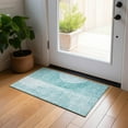 thumbnail image 1 of Addison Rugs Chantille Indoor/Outdoor Transitional Modern Teal Washable Rectangle Rug, 1'8" x 2'6", 1 of 6