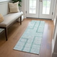 thumbnail image 1 of Addison Rugs Chantille Indoor/Outdoor Transitional Geometric Teal Washable Runner Rug, 2'3" x 7'6", 1 of 6