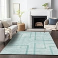 thumbnail image 1 of Addison Rugs Chantille Indoor/Outdoor Transitional Geometric Teal Washable Rectangle Rug, 3' x 5', 1 of 6