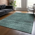 thumbnail image 1 of Addison Rugs Chantille Indoor/Outdoor Transitional Stripes Teal Washable Rectangle Rug, 2'6" x 3'10", 1 of 6