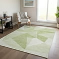 thumbnail image 1 of Addison Rugs Chantille Indoor/Outdoor Transitional Geometric Aloe Washable Rectangle Rug, 3' x 5', 1 of 5