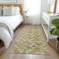 thumbnail image 1 of Addison Rugs Chantille Indoor/Outdoor Transitional Geometric Beige Washable Runner Rug, 2'3" x 7'6", 1 of 6