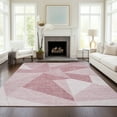 thumbnail image 1 of Addison Rugs Chantille Indoor/Outdoor Transitional Geometric Blush Washable Rectangle Rug, 9' x 12', 1 of 6